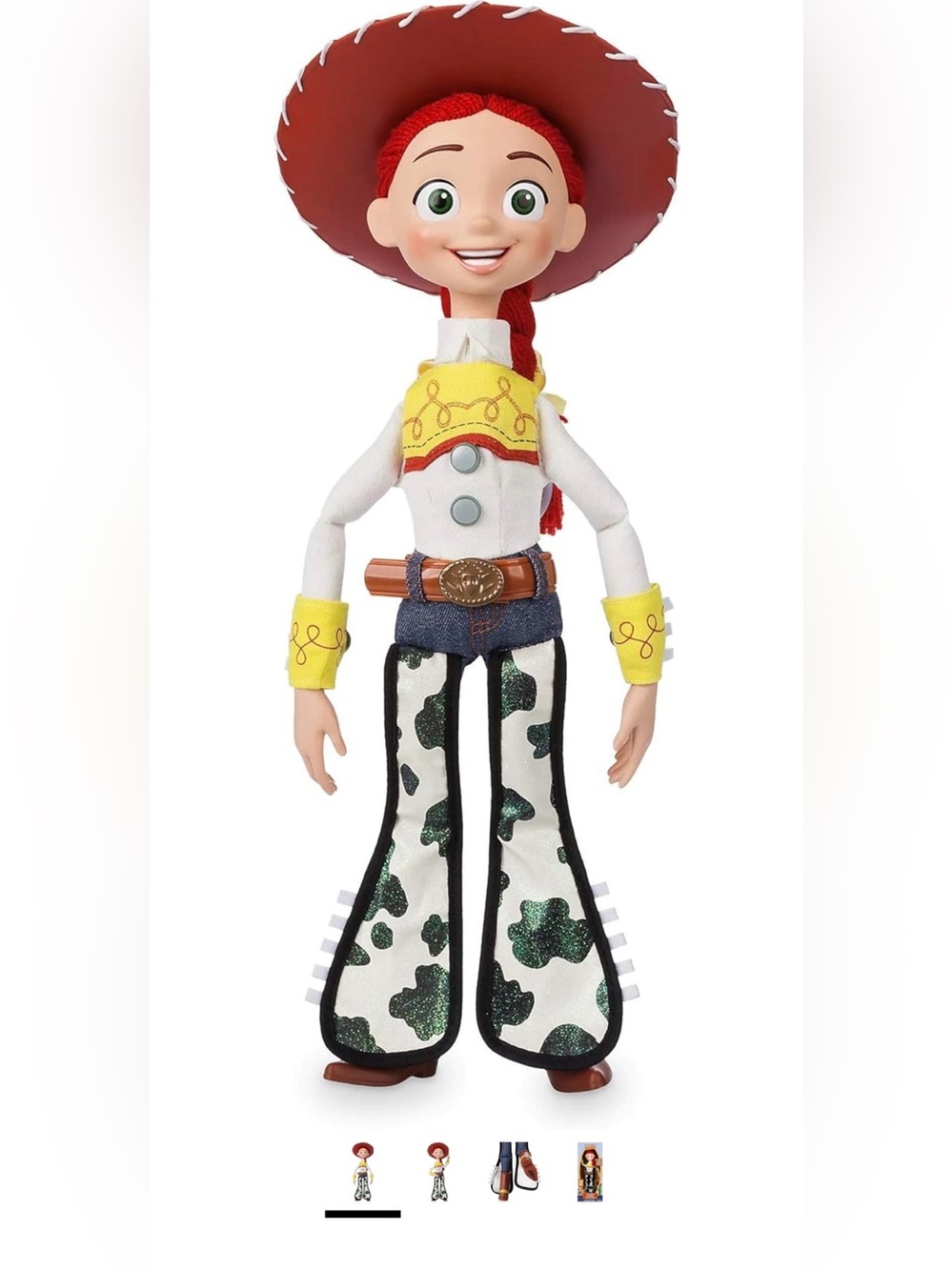 NWT - Disney Store Official Jessie Talking Action Figure